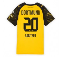 Borussia Dortmund Marcel Sabitzer #20 Koszulka Podstawowa damskie 2025-26 Krótki Rękaw